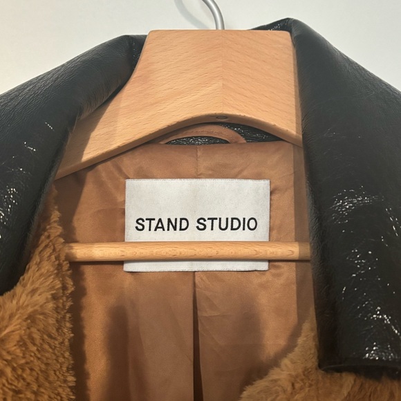Stand Studio Pamella Velvety Fur Coat - Picture 5 of 8